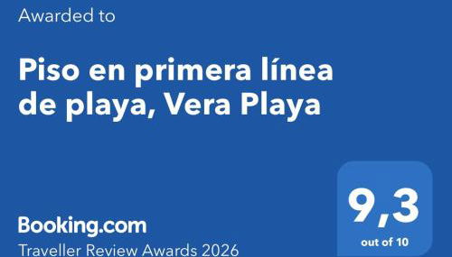 Piso en primera línea de playa, Vera Playa - Foto 3