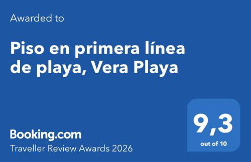Piso en primera línea de playa, Vera Playa - Foto 3