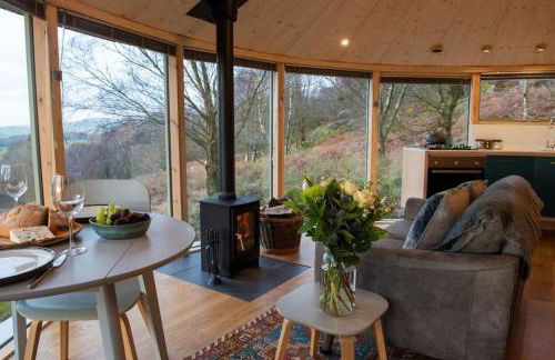 Craigmaddie Muir Roundhouse with Hot Tub Romantic, Luxury, Rural Stay for 2 Near Milngavie - Foto 12