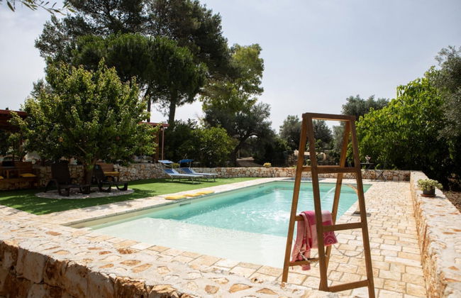 Trullo Nonna Netta con Piscina Idromassaggio e Area Giochi - Foto 53