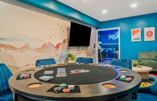 Sleeps 14 Pool Hot Tub Sauna Pickleball Arcade - Foto 48