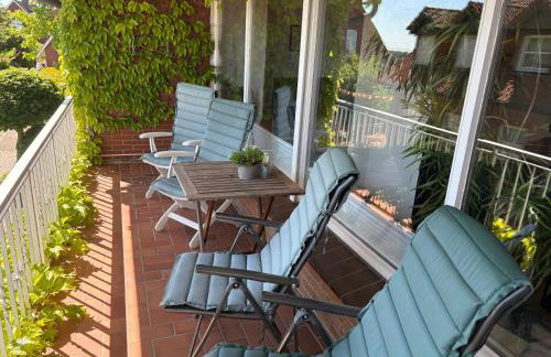 "An der alten Mühle 1" Große Fewo 110 qm, sehr zentral gelegen, zwei Schlafzimmer, Südbalkon, Gartenterrasse & Wallbox - Foto 19