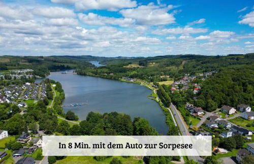 LenHaus Sundern - Ferienhaus mit Kamin & Garten - Foto 59