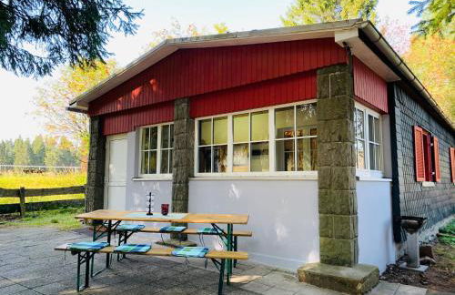 Ferienhaus Baude Steinheid am Rennsteig mit 2 Schlafzimmern max 12 Personen - Foto 35