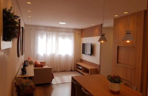 Apto decorado e aconchegante em Gramado - Foto 2