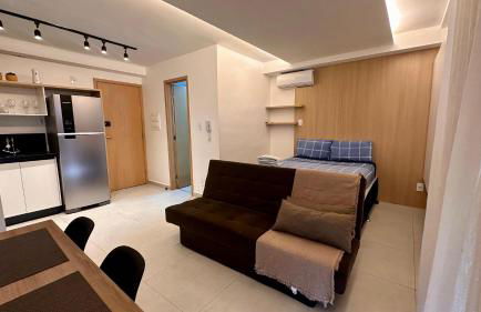 Studio Super Luxo com ar condicionado vaga piscina academia coworking etc - Photo 4