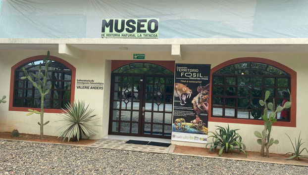 Entrada del Museo de Historia de la Tatacoa