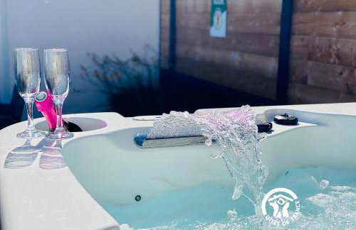 Gîte & Spa Le Villemachois - 4 étoiles - Jacuzzi couvert - Calme et Indépendant - Clim - Parking - 5 min Carcassonne - Foto 12