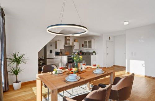 Komfort küsst Natur Skyline Ferienwohnung bei Aschaffenburg - Foto 13