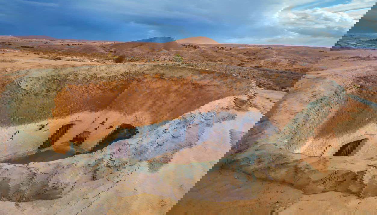 Matmata, famosa por sus casas trogloditas