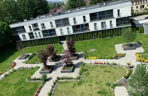 LUX-COMFORT APARTAMENT Klimatyzacja, KOMINEK, Garaż wewn, Balkon od strony ogrodu, Idealna lokalizacja wypadowa, obok sklepy, blisko Galerii Gemini - Foto 23