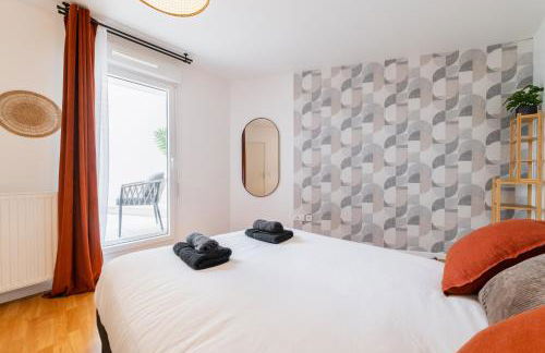 Appartement Cosy avec terrasse aux portes de Paris - Foto 9