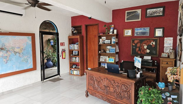 Borne des arrivées/des départs