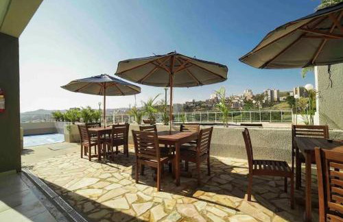 Apto Novo Próx Shopping Poços MG - Foto 5