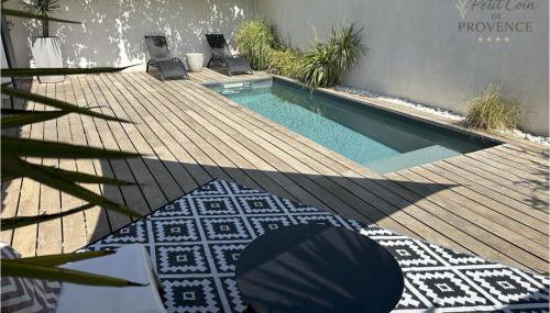 Un Petit Coin de Provence - Istres - Maison Contemporaine Avec Piscine Privée Chauffée, Entre Plages Et Provence, Borne 11 kW - Foto 3, sunbed