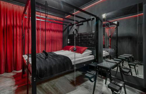 Secret BDSM - Stylowy i klimatyczny apartament dla dorosłych, NEW - Fotel GYNO, klimatyzacja, parking podziemny - Foto 26