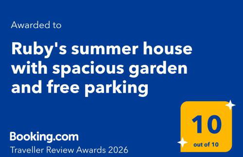 Ruby's summer house with spacious garden and free parking - Foto 3