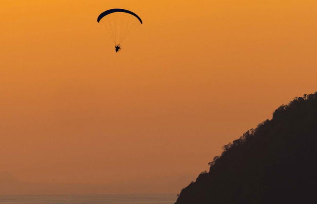 Voo de paramotor pela baía de Jacó - Foto 6