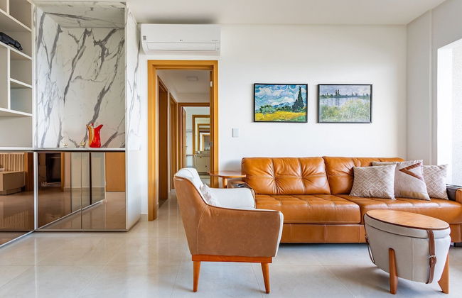 Apto Moderno com Vista Fantástica do Flamboyant - Foto 25