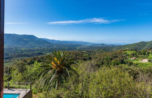 Alta Vista , villa avec piscine privée et vue exceptionnelle près d'Ajaccio - Foto 9