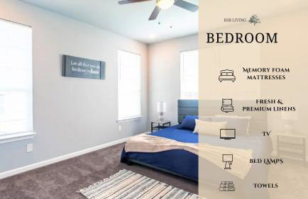 4BR 2,5BA Holiday Home in the Heart of Cowboy Nation - Foto 7