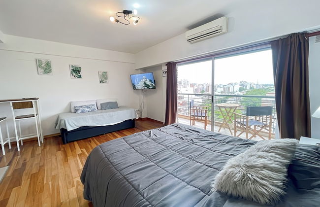 Cozy Studio on a High Floor With Panoramic Views in Villa Urquiza - Foto 24