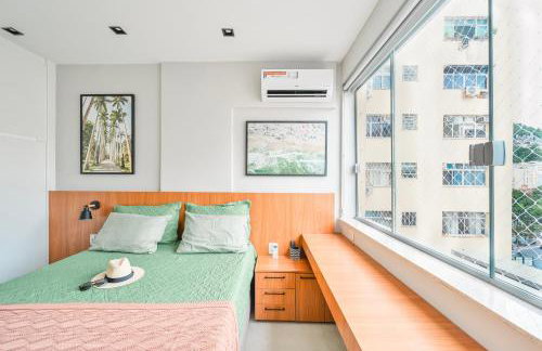 Modern Flamengo Apartment Fast Wi-Fi - 30m Metro - 600m Beach - Foto 4