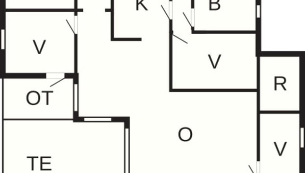 Vibrant Holiday Home in Jutland near Sea - Foto 2, Plano