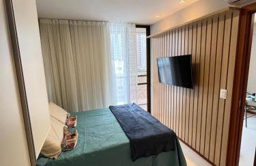 Novo Apartamento quarto e sala próximo da Praia do Porto da Barra - Foto 50