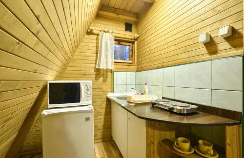 Ośrodek Wypoczynkowy Puszczyk Wolnostojące Domki Sosnowe z zadaszonym tarasem - Foto 12