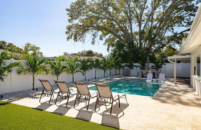 Heated Pool Hot tub Clearwater Dunedin Pet Friendly - Foto 32