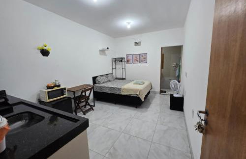 Flat completo a 3 minutos de mercado, farmácia - Foto 27