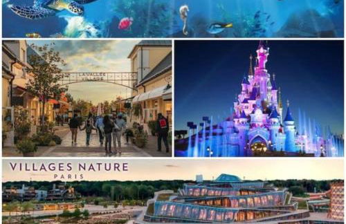 Family's house - Villa proche de la vallée village et Disneyland paris ,2 parkings, air condition - Foto 45