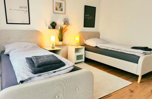 Ochtum Living - Self Check-In mit Smart-TV, zentral, WLAN, Balkon - Foto 35