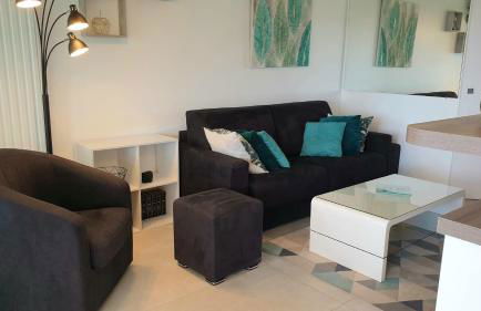 Garden and beach sea view apartment Cannes - Foto 8