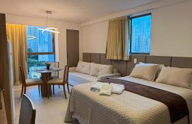 Flat Luxo em Boa Viagem - 5min do Aeroporto - perto da praia - Wi-Fi 500mb - check-in 24h - Foto 2