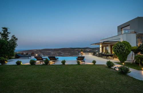 Eunoia Blue Villa Heraklion Crete, Sea View, Private Pool, Prassas, Karteros - Foto 33