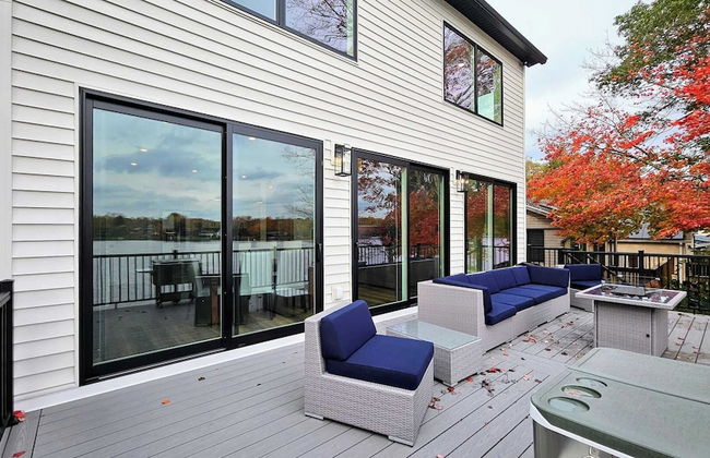 Lakeside Serenity by Avantstay Lakefront, Newly Built, Deck w/ Views! - Foto 50