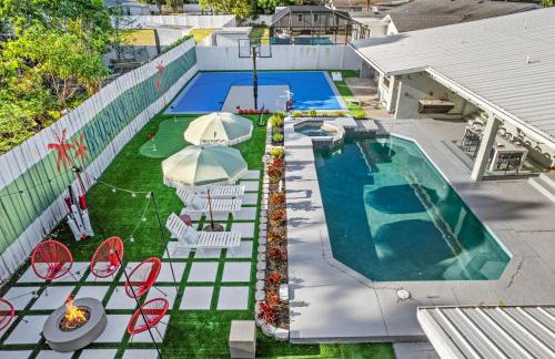 Sleeps 20 Basketball Court Pool Hot Tub Movie Room - Foto 53