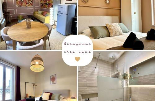 Cocon rétro 2 chambres, 6 personnes, Centre Pont-à-Mousson - Foto 22