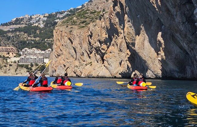 Faites du kayak à travers Morro de Toix et Cueva dels Coloms - Photo 11