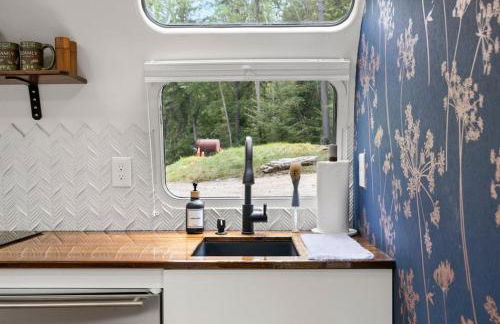 Luxury Airstream w hot tub, king bed, & grill - Foto 18