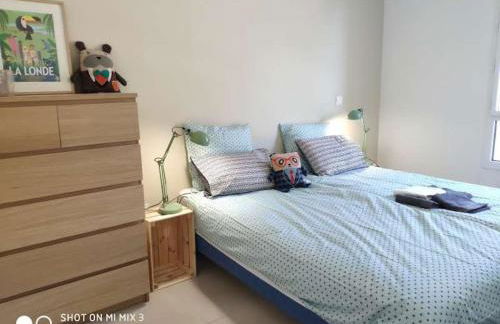 La Londe La Mer : appartement proche plages & vue superbe sur les îles d'or - Foto 22