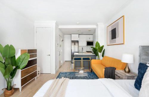 1597-7 Luxury Upper East Studio W&D in unit - Foto 6