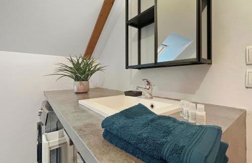 Appart cosy avec balcon et parking, proche Dijon - Foto 19