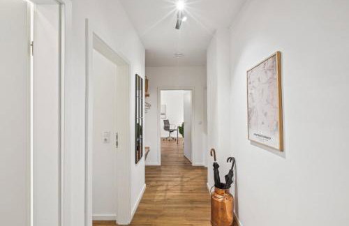 Apartment Kranich mit 3 Zimmern, top Infrastrukturlage HH Langenhorn, nähe Airport, Boxspringbetten und Arbeitsplätzen mit Glasfaser WLAN - Foto 26