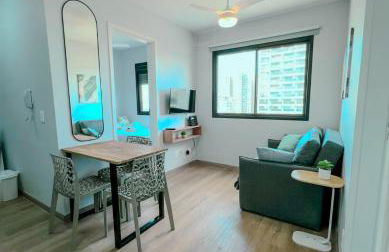 Apt 2 quartos - para 6 pessoas - a 300m do Metrô Barra Funda perto, do Allianz e 9 min do Anhembi, Pró Magno, PUC, Espaço Unimed - Foto 4