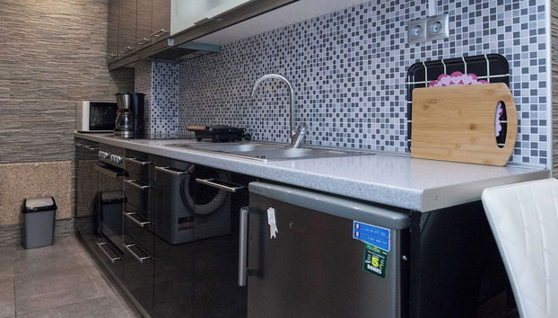 Fresh Spacious Studio Ampelokipoi Metro - Foto 4, Cocina privada