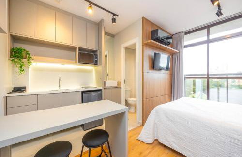 Flat moderno e aconchegante no Ecoville - Foto 3