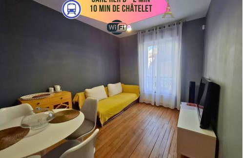 F2 cosy aux portes de Paris - 6 min de RER de Paris Gare de Lyon - Photo 1